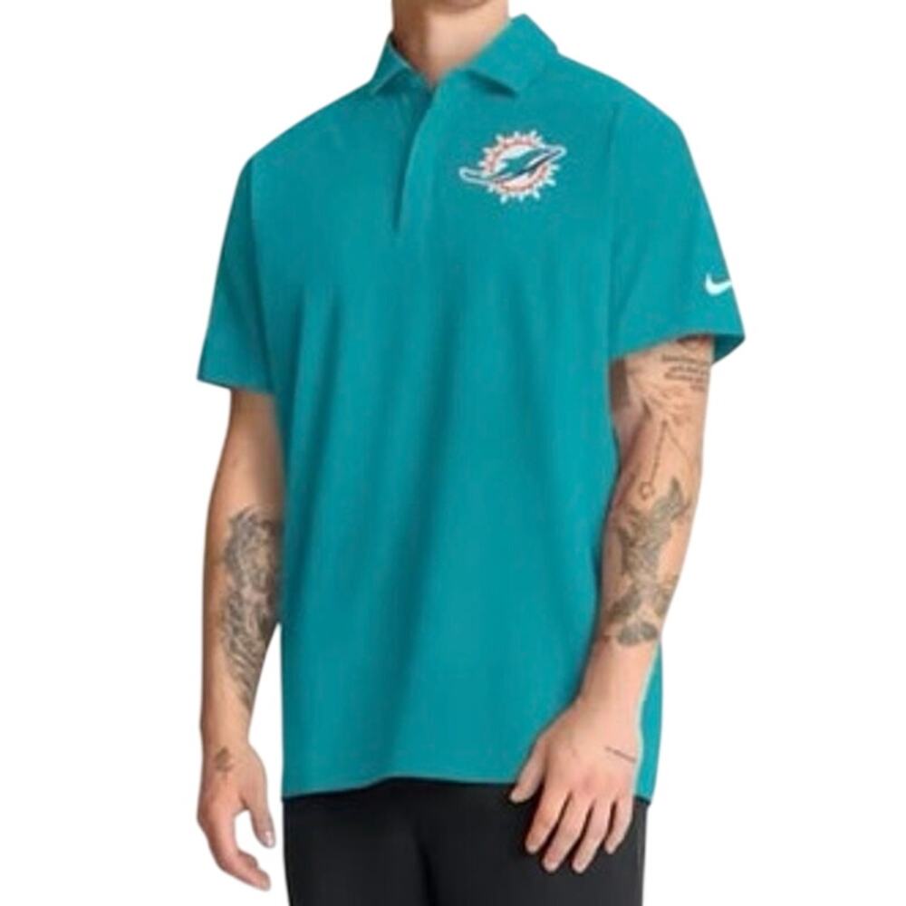 Miami Dolphins lightweight nike polo shirt size M